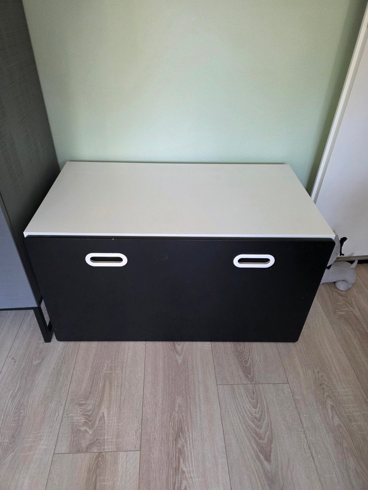 Ikea Stuva Speelgoedkist - Zwart/Wit, Ophalen, Gebruikt, Jongen of Meisje