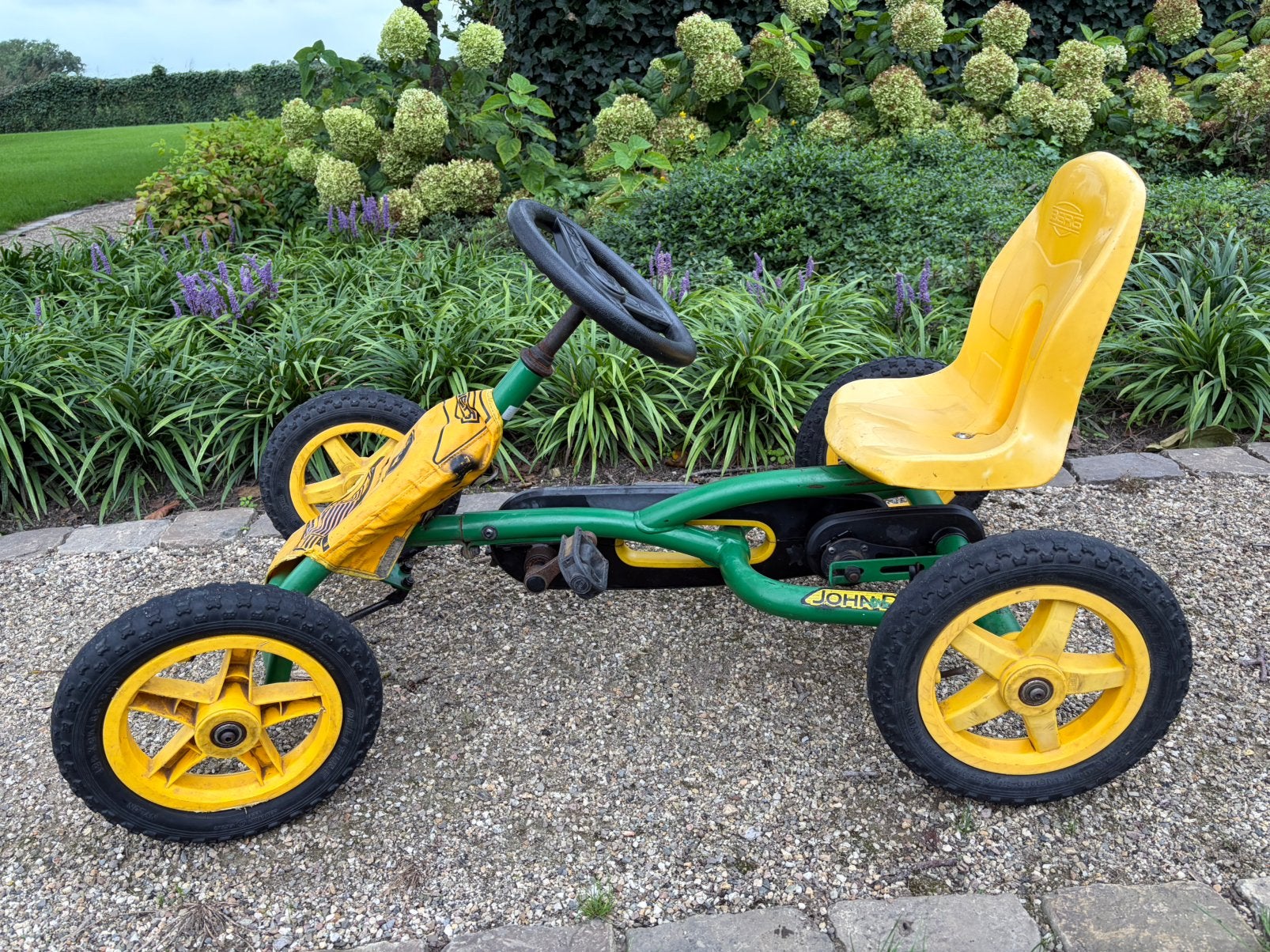 Berg John Deere skelter, Ophalen, Gebruikt, Berg