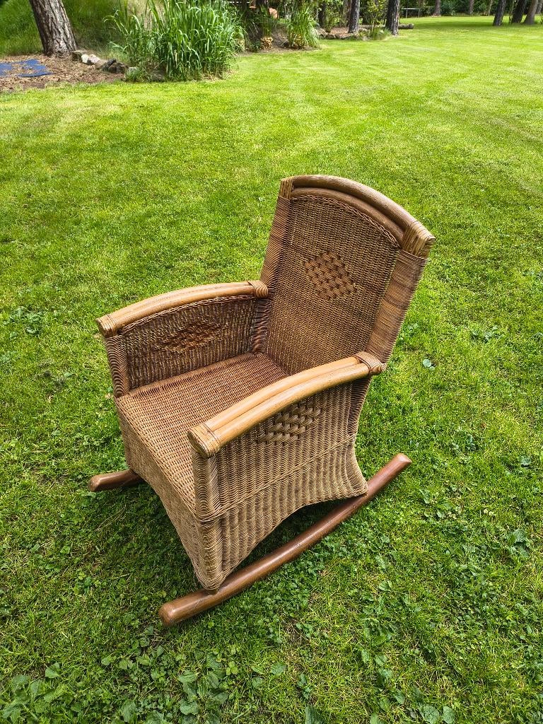 Schommelstoel, Ophalen, Gebruikt, Overige kleuren, Hout