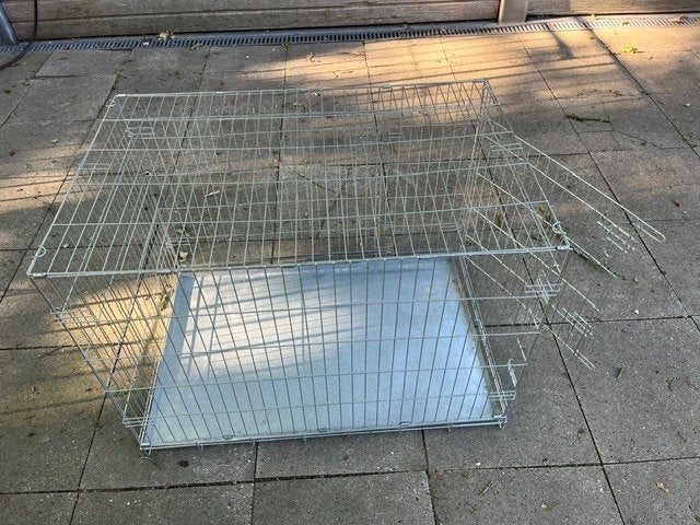 Hondenbench voor binnen/op reis, Ophalen, Zo goed als nieuw