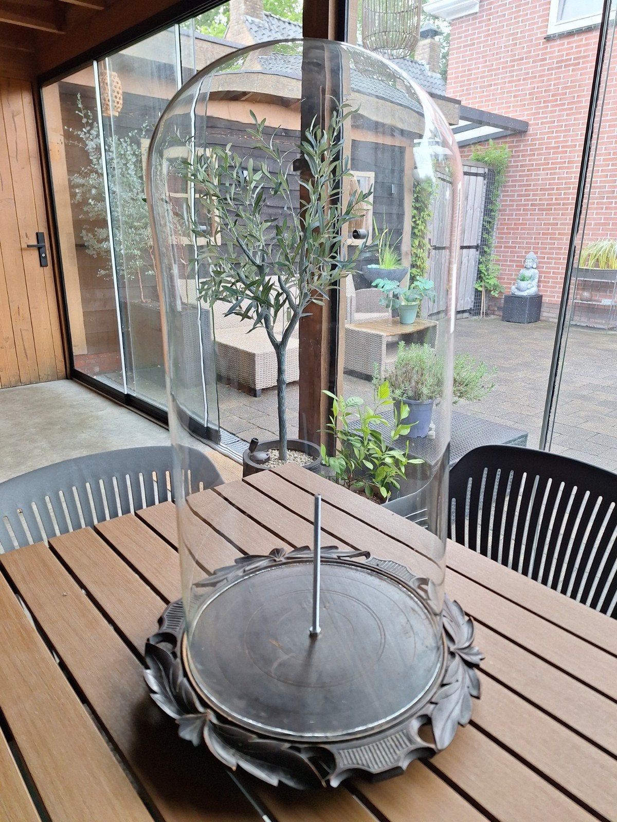 mooie grote stolp, Glas, Ophalen, Gebruikt