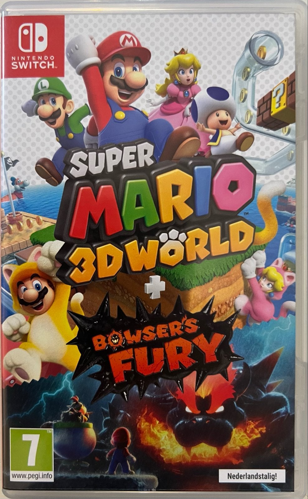 Super Mario 3D World + Bowser's Fury - Nintendo Switch, Spelcomputers en Games, Games | Nintendo Switch, Eén computer, Ophalen of Verzenden