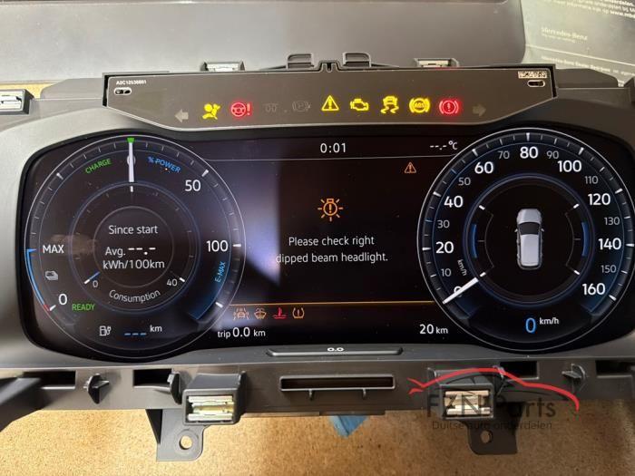 VW Golf 7 E-Golf Digitale Teller Kilometerteller Virtual coc, Auto-onderdelen, Dashboard en Schakelaars, Ophalen of Verzenden