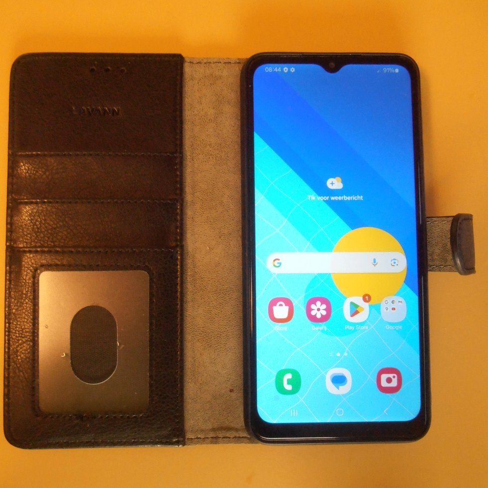 Smartphone Samsung  A04s met hoes en lader, Gebruikt, Zwart, Ophalen of Verzenden, Zonder simlock