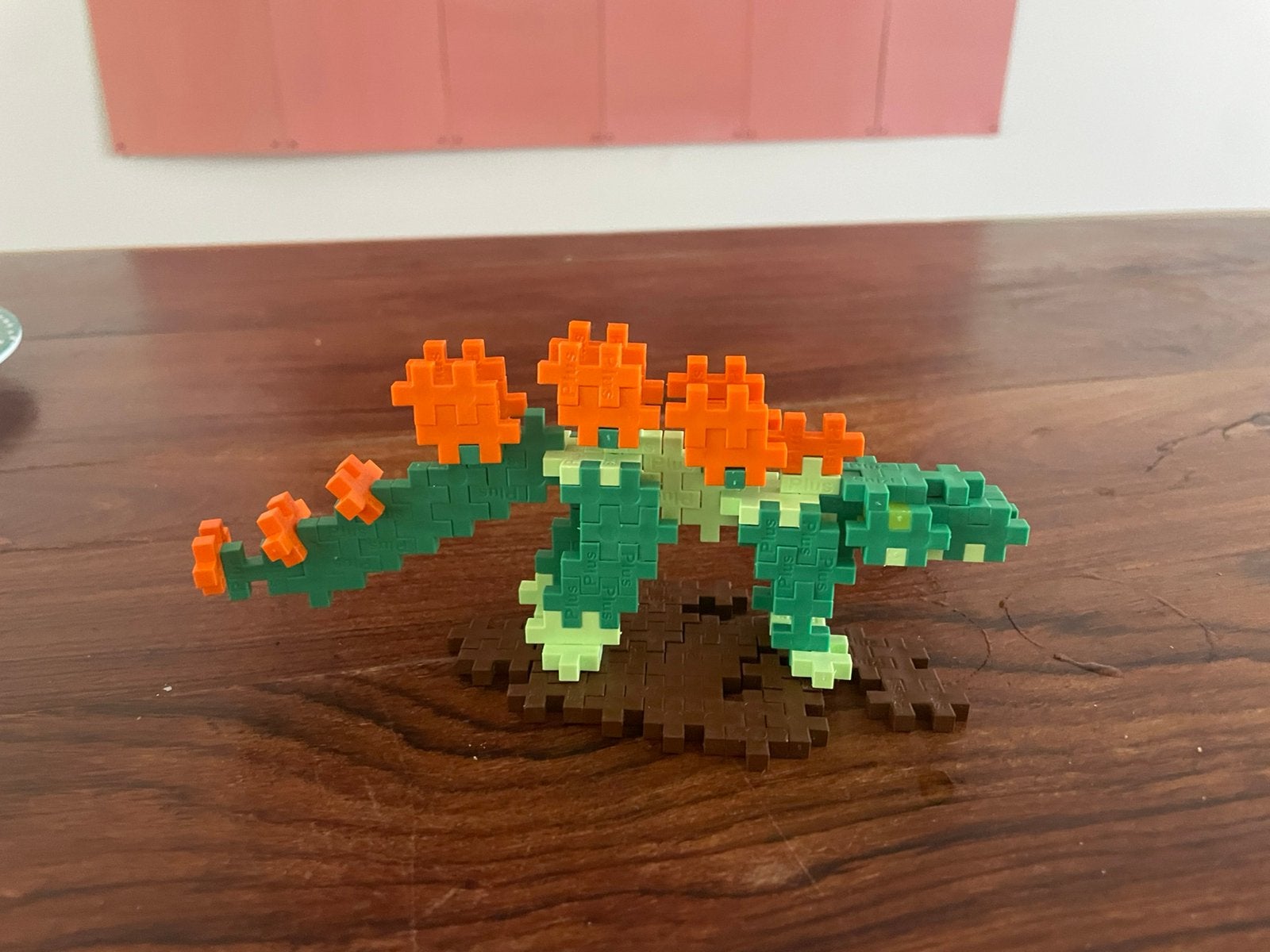 Plus plus lego stegosaurus, Ophalen of Verzenden, Zo goed als nieuw