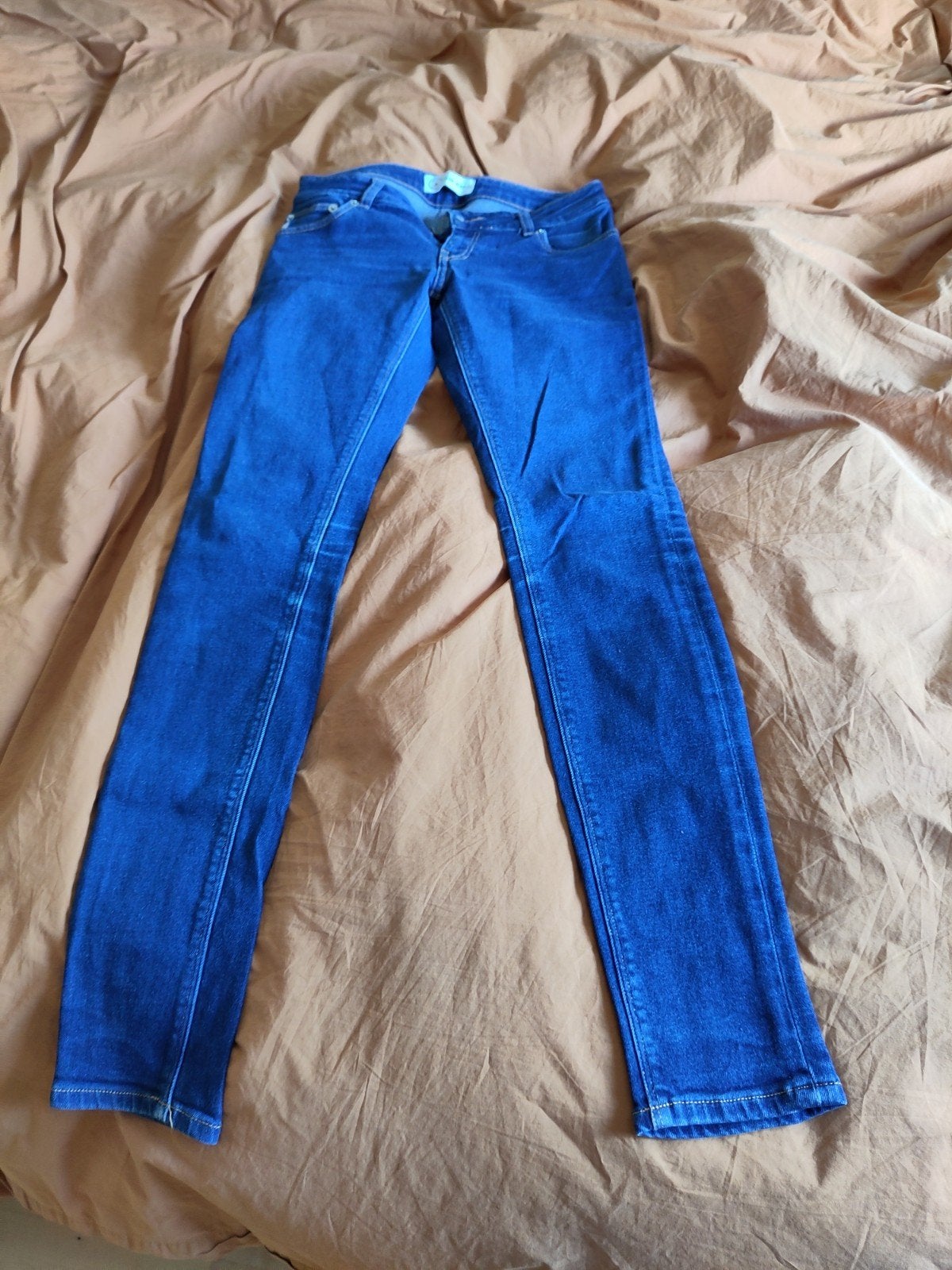 Skinny jeans van MUDjeans, Ophalen of Verzenden, Zo goed als nieuw, Blauw, W27 (confectie 34) of kleiner