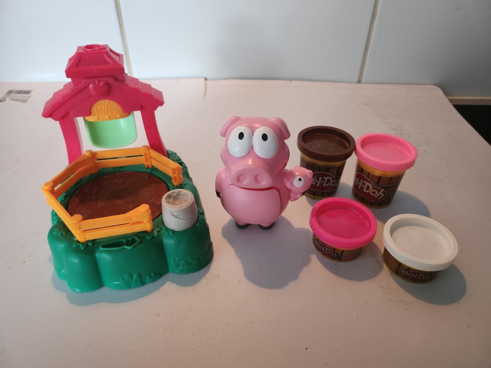 Klei Speelset Play Doh Biggenbende, Ophalen of Verzenden, Zo goed als nieuw, Knutselen