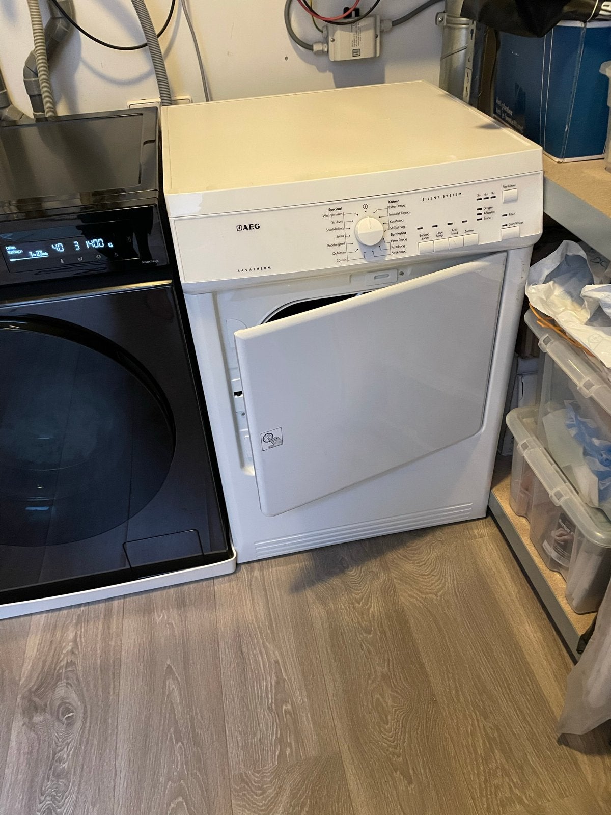 AEG T65170AV Luchtafvoerdroger - Goede staat, Witgoed en Apparatuur, Wasdrogers, Ophalen, 6 tot 8 kg, Gebruikt, Luchtafvoer