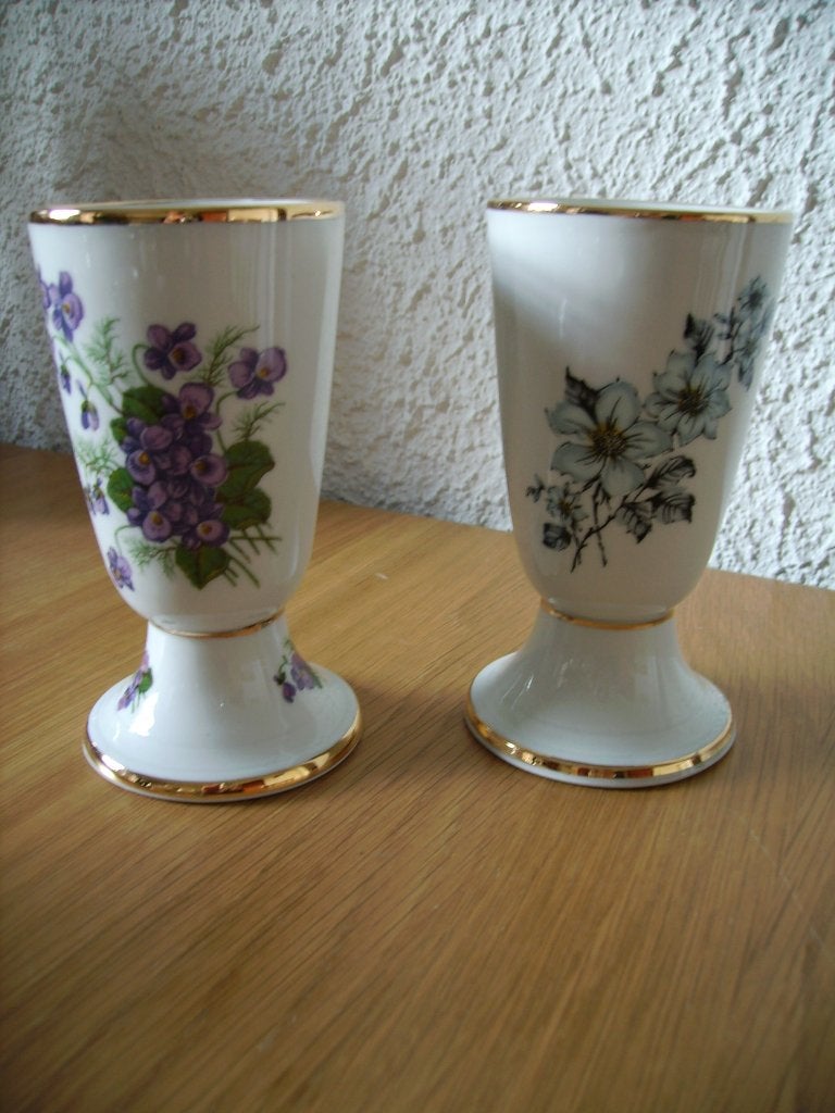 koffiebekers l'hirondelle (2 stuks) + koffielepels, Ophalen of Verzenden