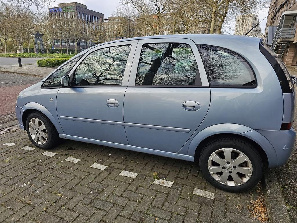 Opel Meriva 1.6 16V 77KW Easytronic 2009 Blauw, 15 km/l, 4 cilinders, Blauw, Origineel Nederlands