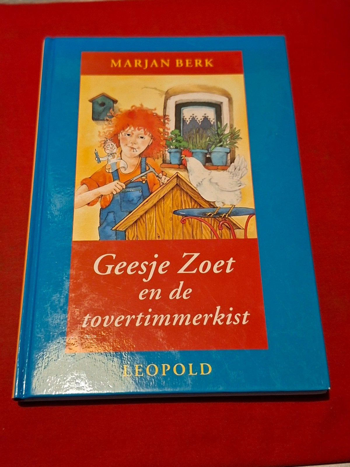 GESIGNEERD Geesje Zoet en de tovertimmerkist. Marjan Berk., Ophalen of Verzenden, Zo goed als nieuw