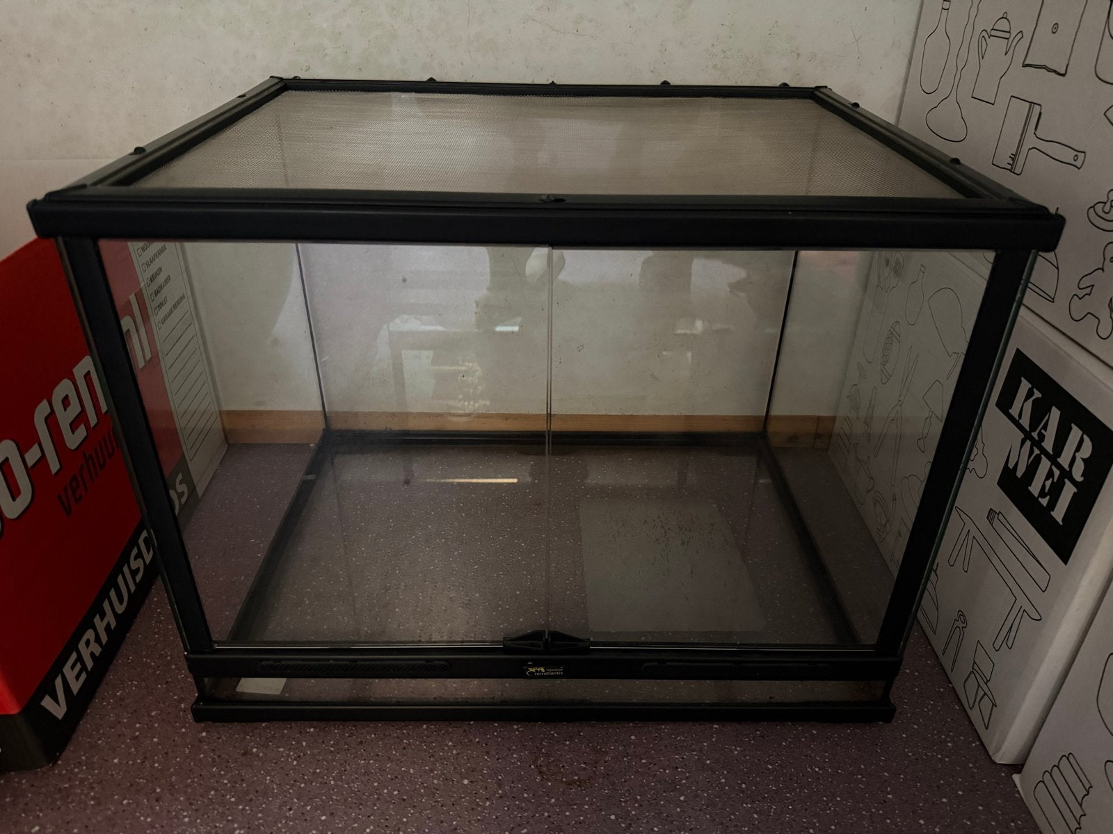 Exoterra Terrarium  60x45x45 (NIEUW), Dieren en Toebehoren, Reptielen en Amfibieën | Toebehoren, Ophalen, Zo goed als nieuw