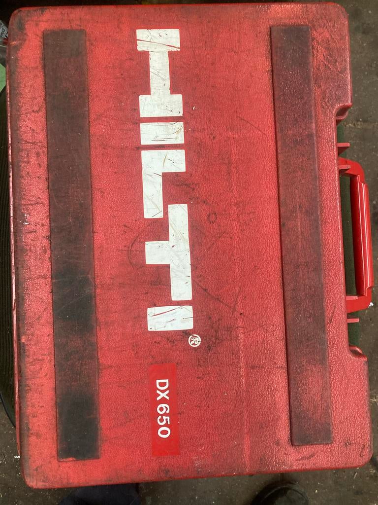 Hilti DX 650 Schiethamer in Koffer, Ophalen of Verzenden, Gebruikt