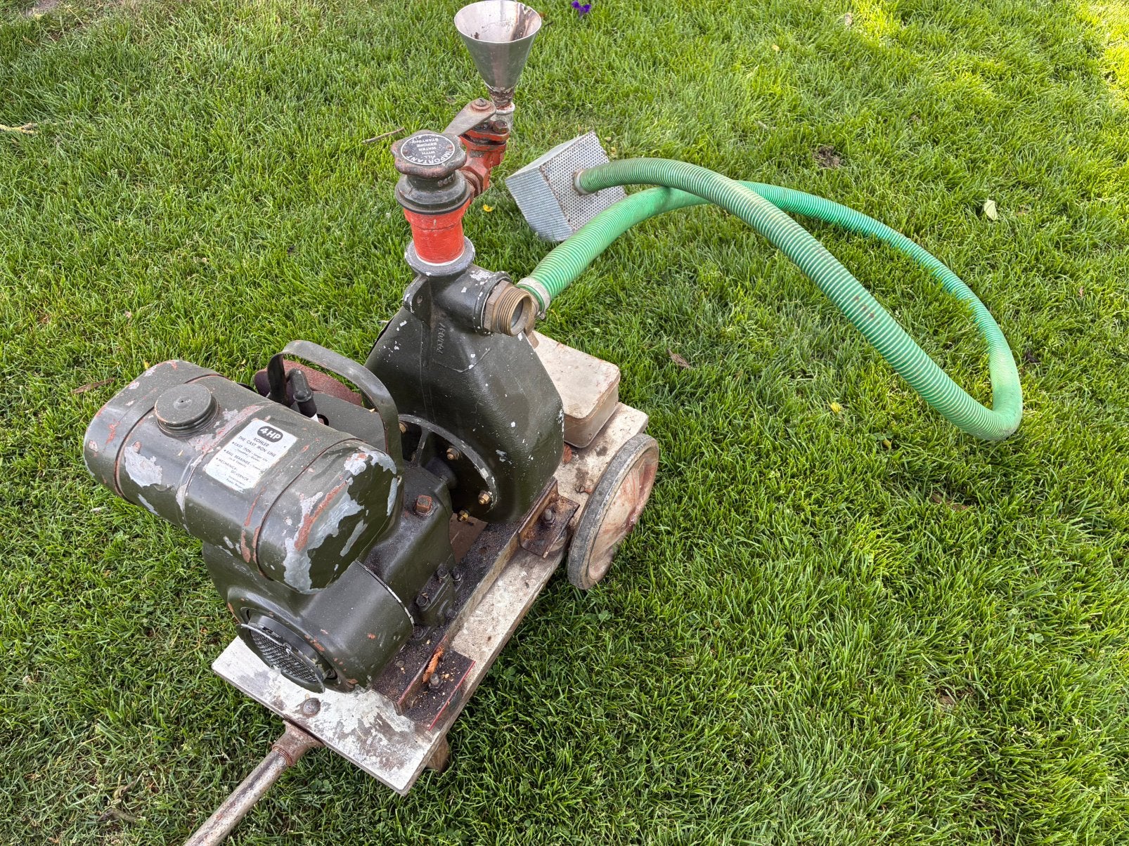 Kohler / Alcon waterpomp, Tuin en Terras, Waterpompen, Ophalen, Gebruikt, Handmatig, Besproeiingspomp