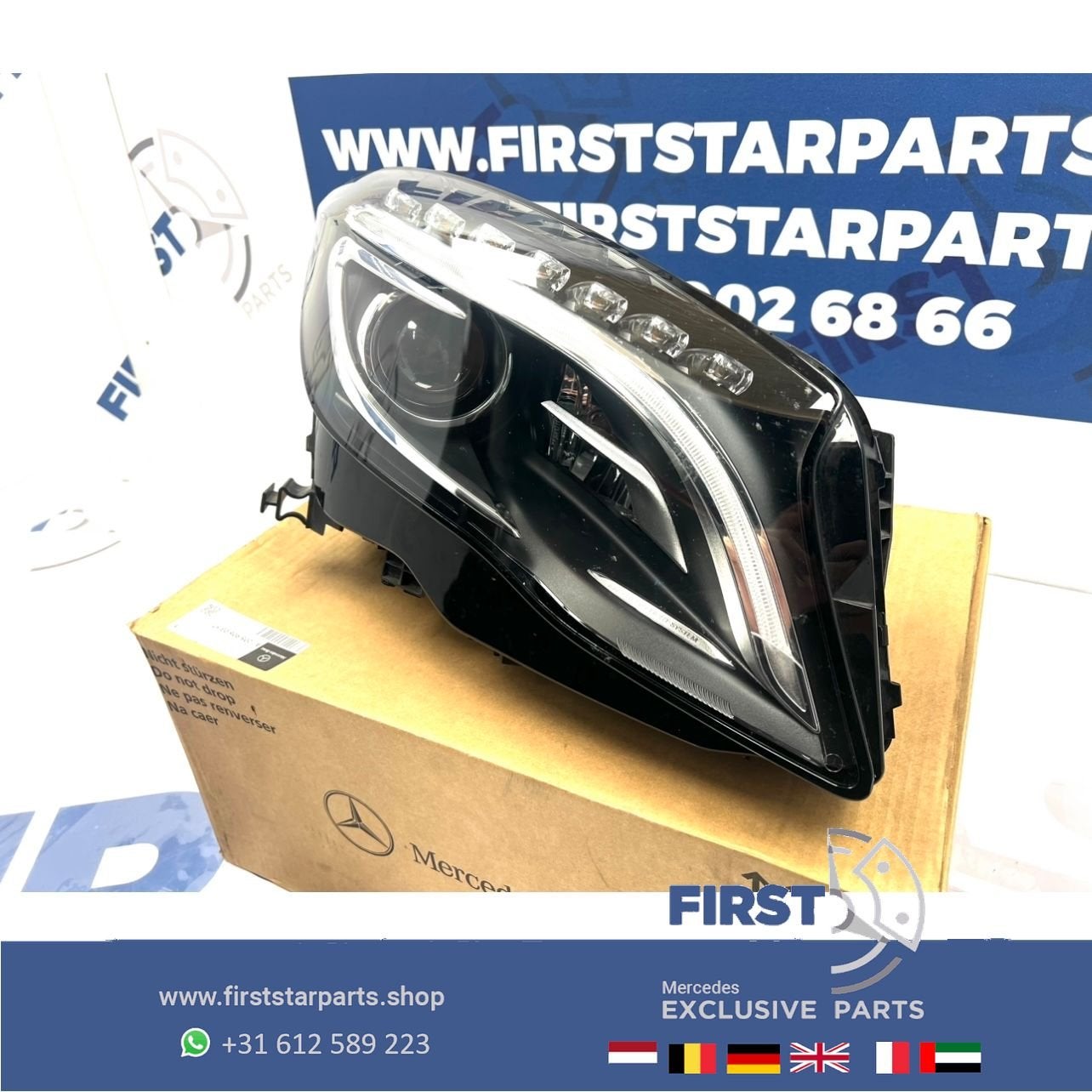A1569062400 W156 GLA LED KOPLAMP INTELLIGENT LIGHT SYSTEM RE, Gebruikt, -, Ophalen of Verzenden, -