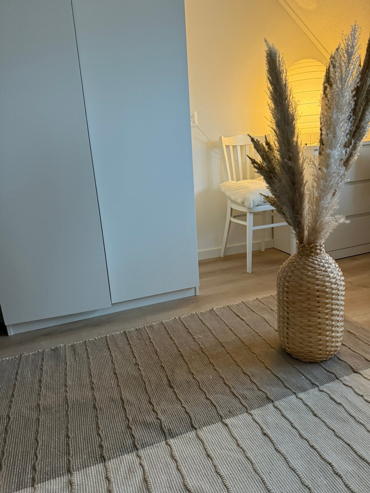 Vloerkleed - 140 x 200 cm, Wit, 100 tot 150 cm, 200 cm of meer, Ophalen of Verzenden