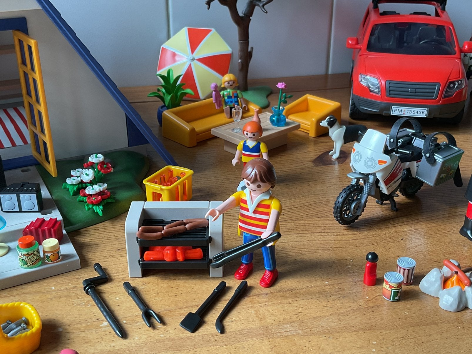 Foto 5 van PLAYMOBIL UITGEBREID VAKANTIEHUIS ☕️ 🍰 SUPER MOOI !!