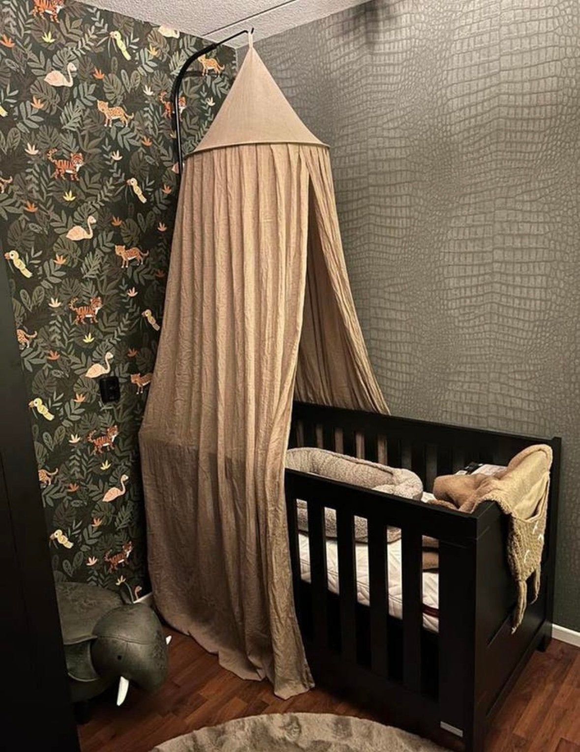 Complete mat zwarte babykamer, Kinderen en Baby's, Kinderkamer | Complete kinderkamers, Ophalen, Zo goed als nieuw, Jongetje of Meisje