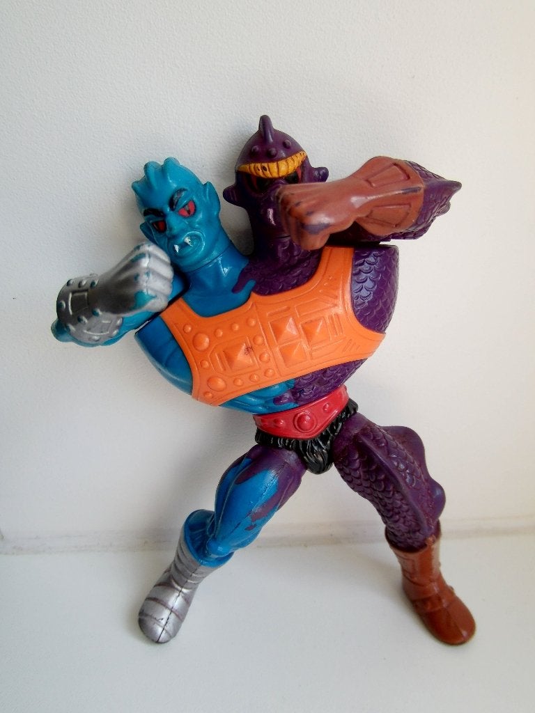 Vintage Mattel Masters of the Universe Two-Bad actiefiguur, Verzenden, Gebruikt