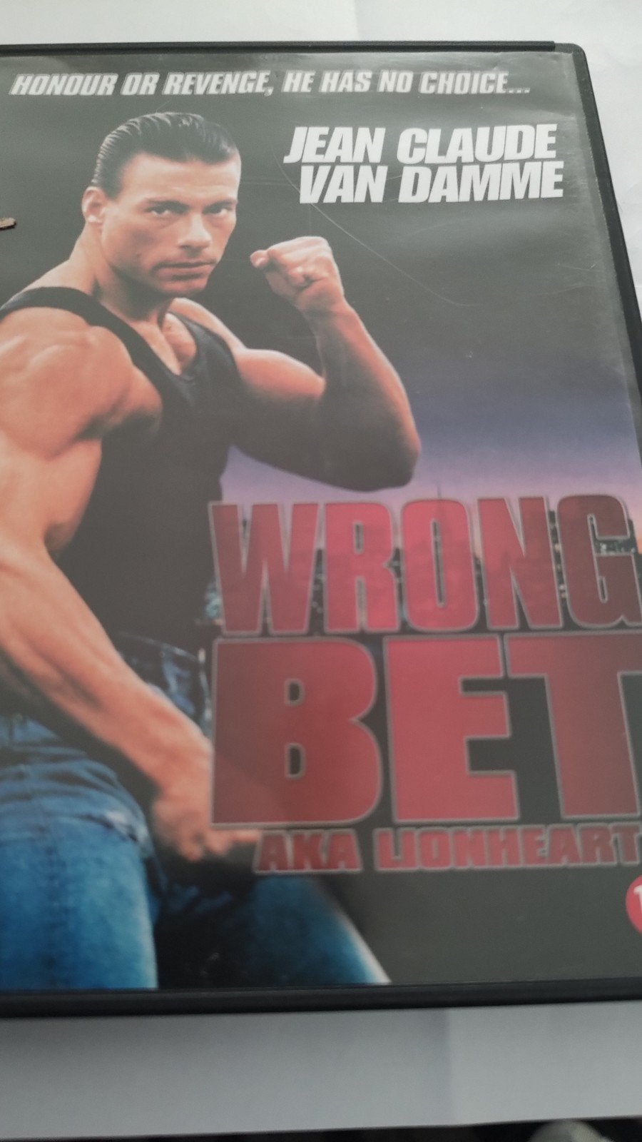 Jean Claude van Damme wrong bet aka lionheart  2 euro Didam, Vanaf 16 jaar, Ophalen, Zo goed als nieuw