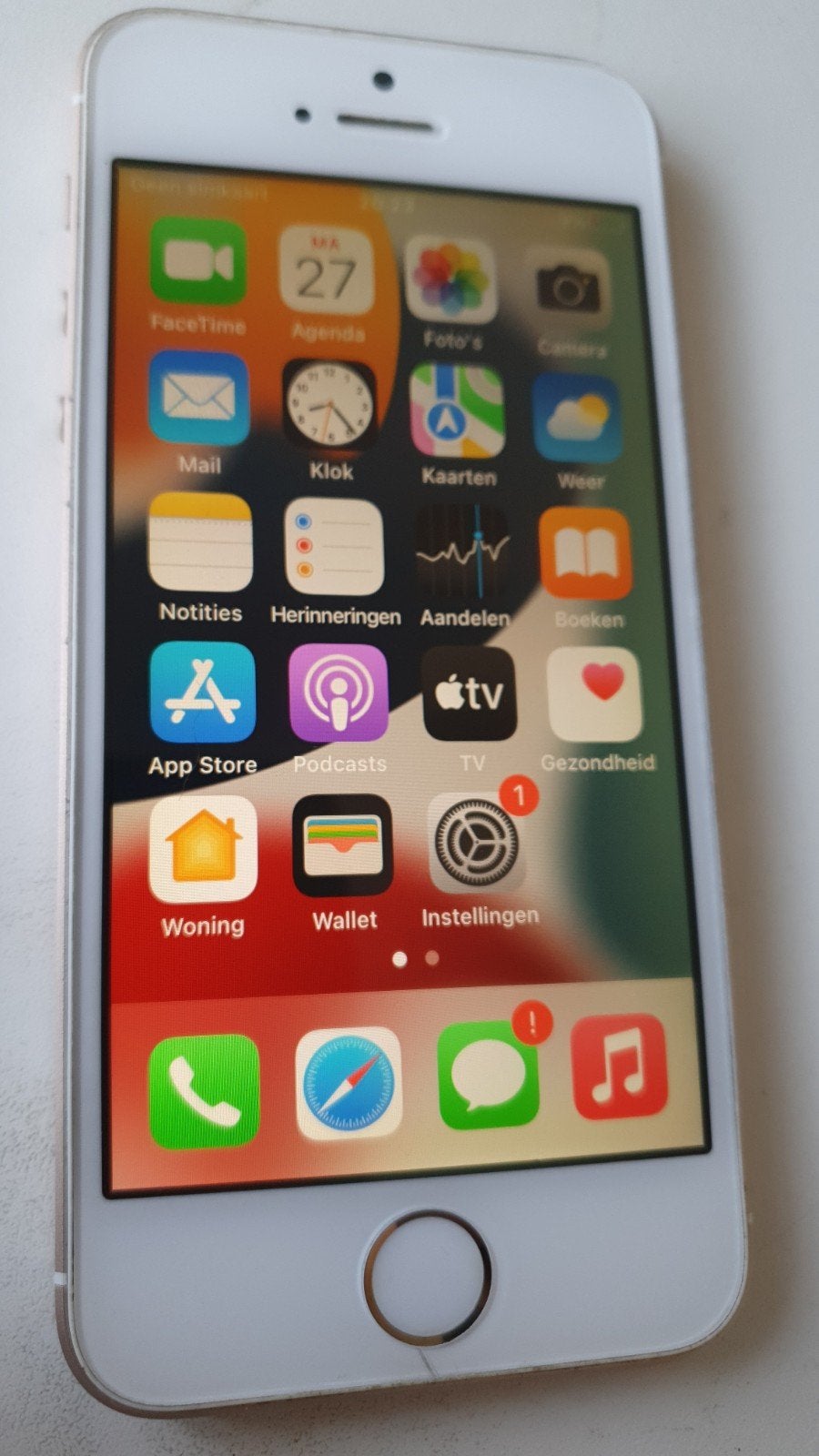 Apple iPhone SE (1e generatie), Telecommunicatie, Ophalen of Verzenden, Wit, 16 GB, Overige modellen