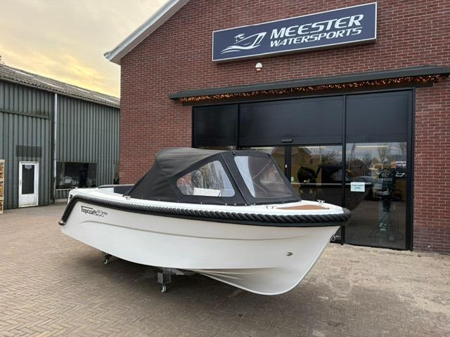 Topcraft 565 Tender sloep + 20pk Tohatsu - Vaarklaar!, Ophalen, Nieuw, Buitenboordmotor, Polyester