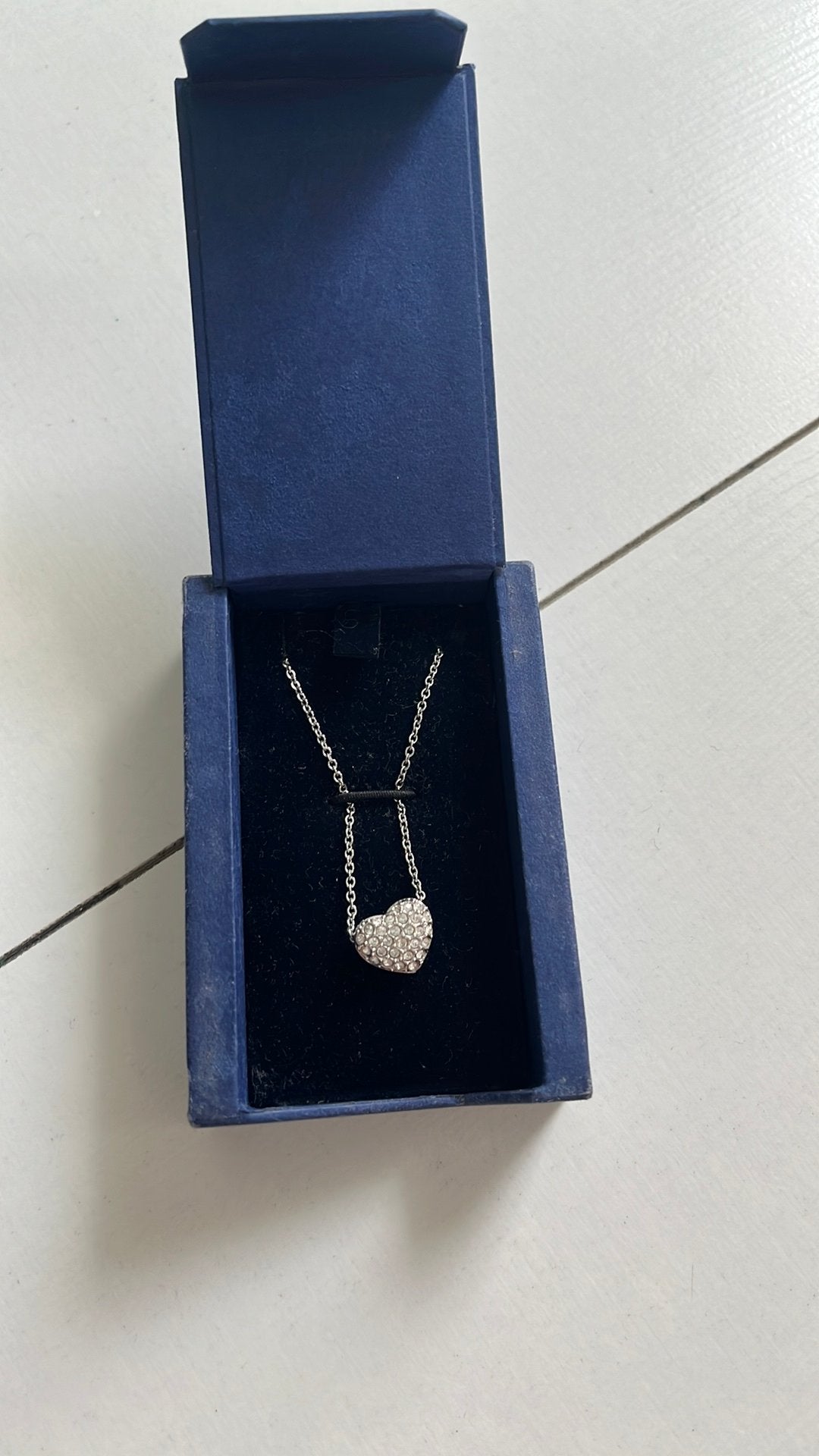 Swarovski Heart Pendant 1809006 - A Timeless Token, Ophalen of Verzenden, Zo goed als nieuw, Sieraad of Horloge