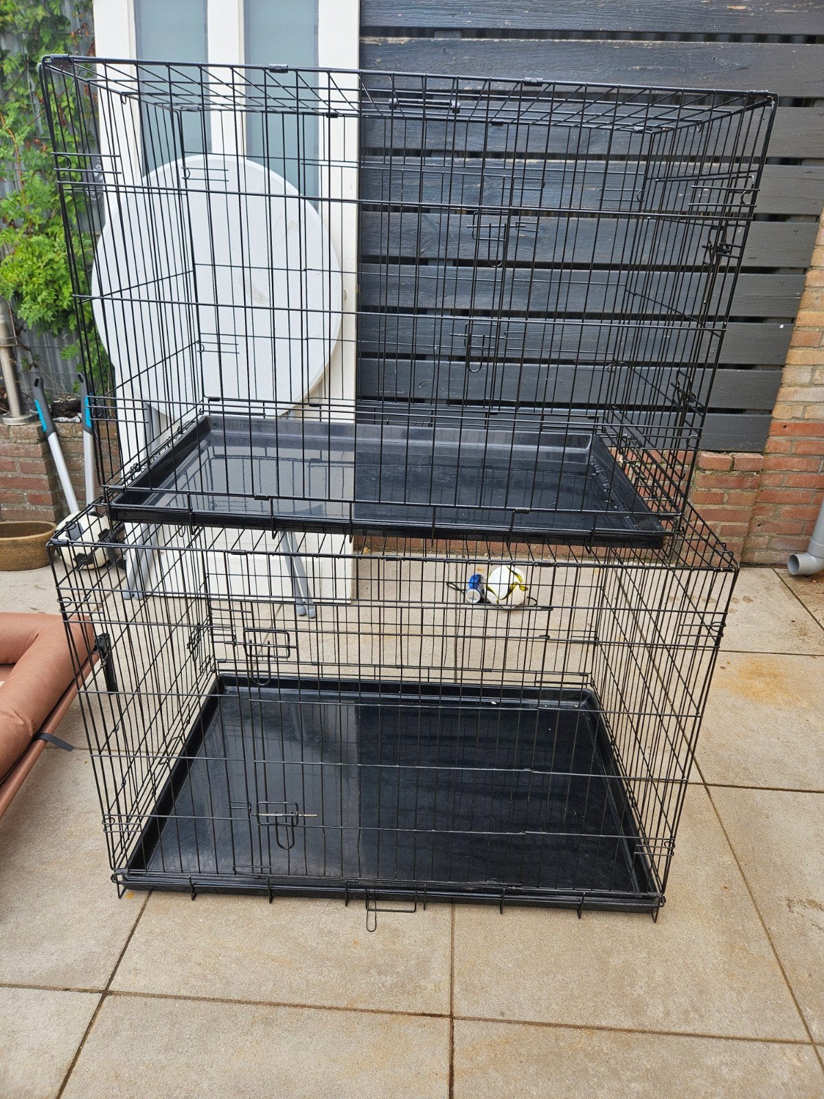 2x honden bench en slaap mand, Ophalen, 75 tot 110 cm, 65 tot 100 cm