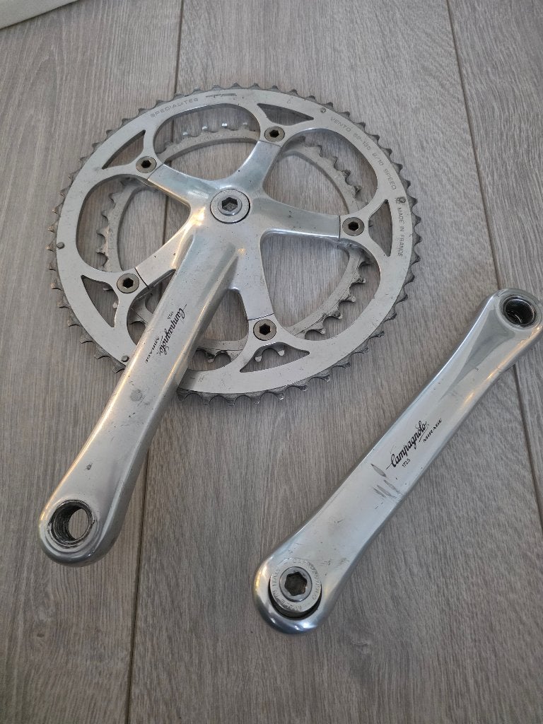 Campagnolo Mirage crankstel 9/10 speed, Crankstel of Pedalen, Racefiets, Campagnolo, Ophalen of Verzenden