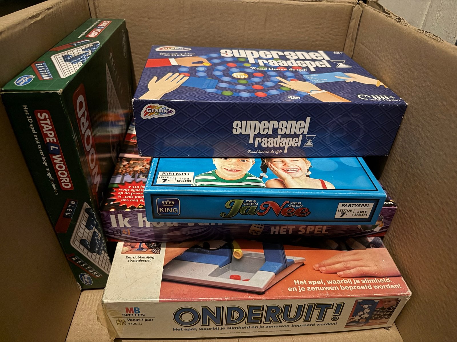 Diverse bordspellen en gezelschapsspellen, Een of twee spelers, Ophalen of Verzenden, Gebruikt, Reisspel