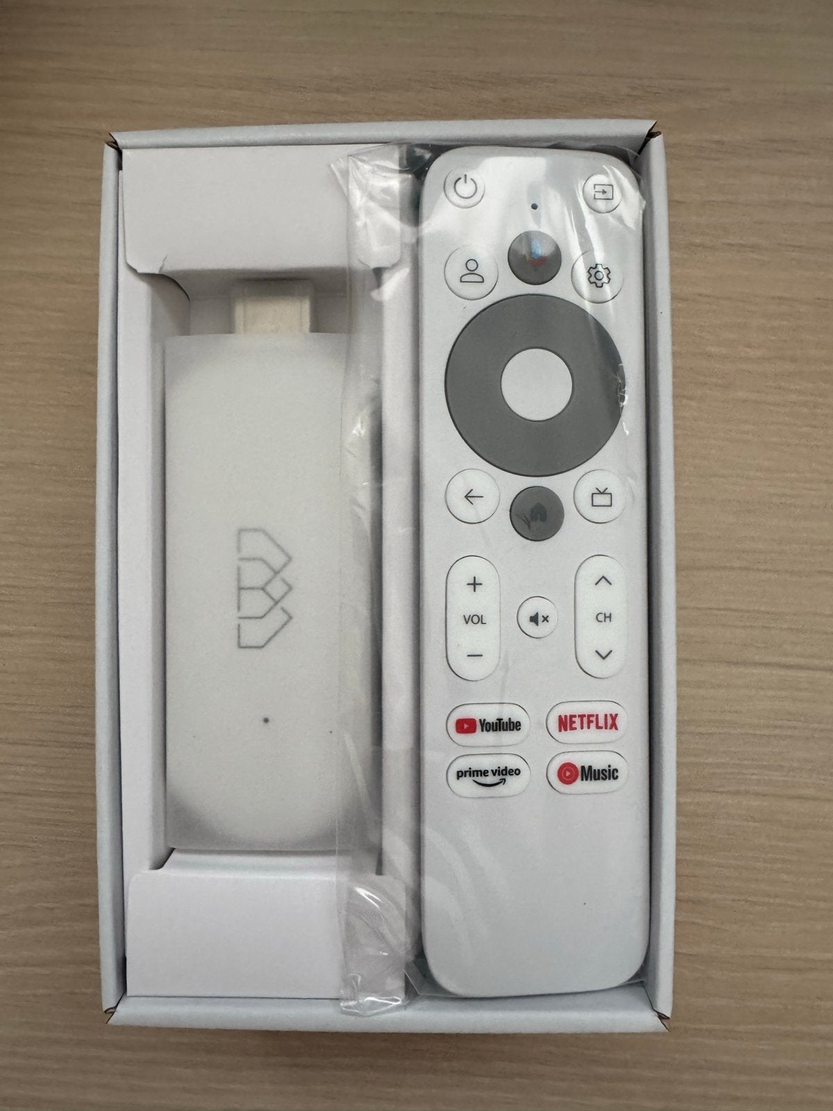 Homatics Box R 4K Google TV Stick - Nieuw in doos, Ophalen of Verzenden, Nieuw, HDMI, Zonder harde schijf