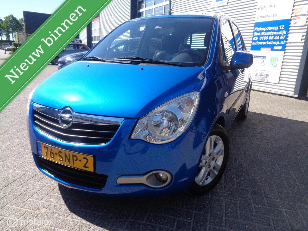 Opel Agila 1.0 Edition/Airco/Lm velgen/Donker glas/Hele nett, Auto's, Opel, Voorwielaandrijving, Euro 5, Stof, Gebruikt