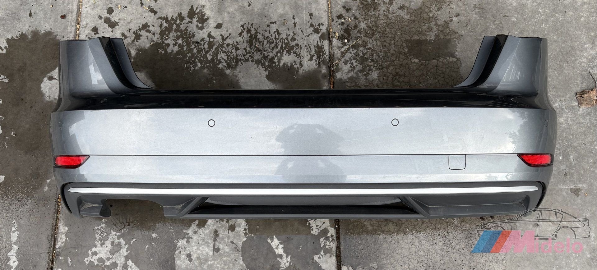 AUDI A3 8V ACHTERBUMPER COMPLEET LX7R, Gebruikt, -, -, Achter