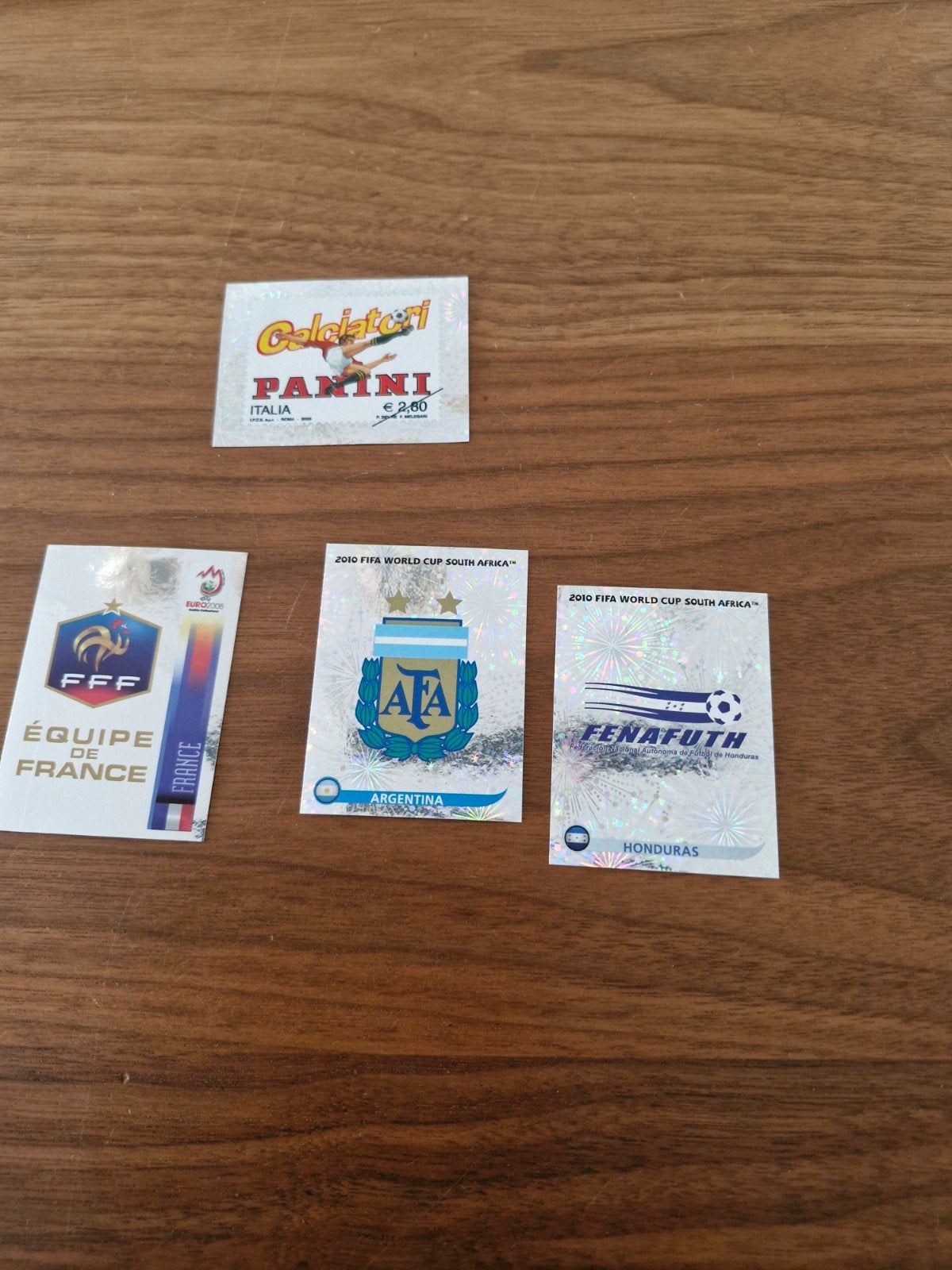 Panini voetbalplaatjes - Euro 2008, 2012, WK 2010, Ophalen of Verzenden, Gebruikt, Sport