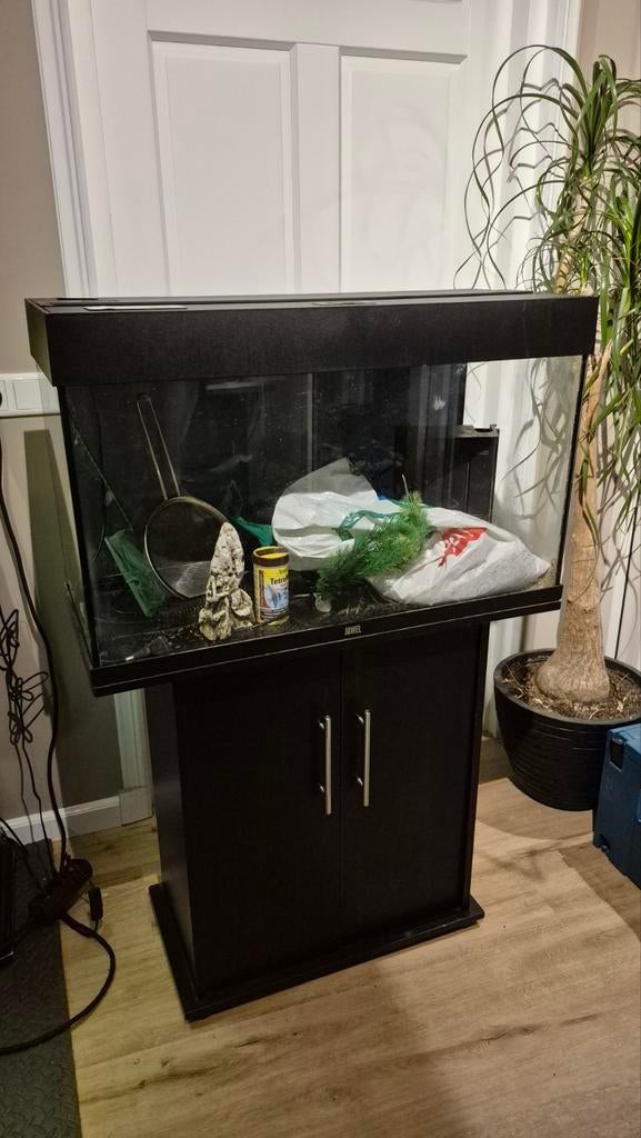 Juwel rio 125 aquarium met kast, Ophalen of Verzenden, Zo goed als nieuw, Leeg aquarium