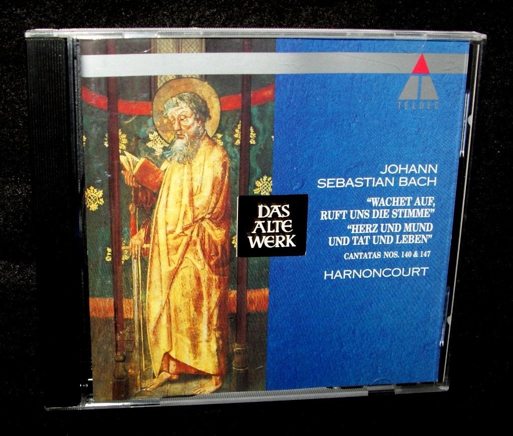 J.S. Bach - Cantatas Nos. 140 & 147 - Concentus Musicus Wien, Verzenden, Classicisme, Zo goed als nieuw, Overige typen