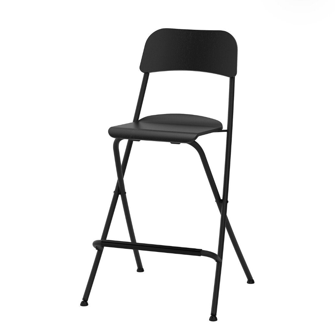 IKEA Franklin barkrukken - Zwart (2 stuks), Ophalen, Gebruikt, Twee, Zwart