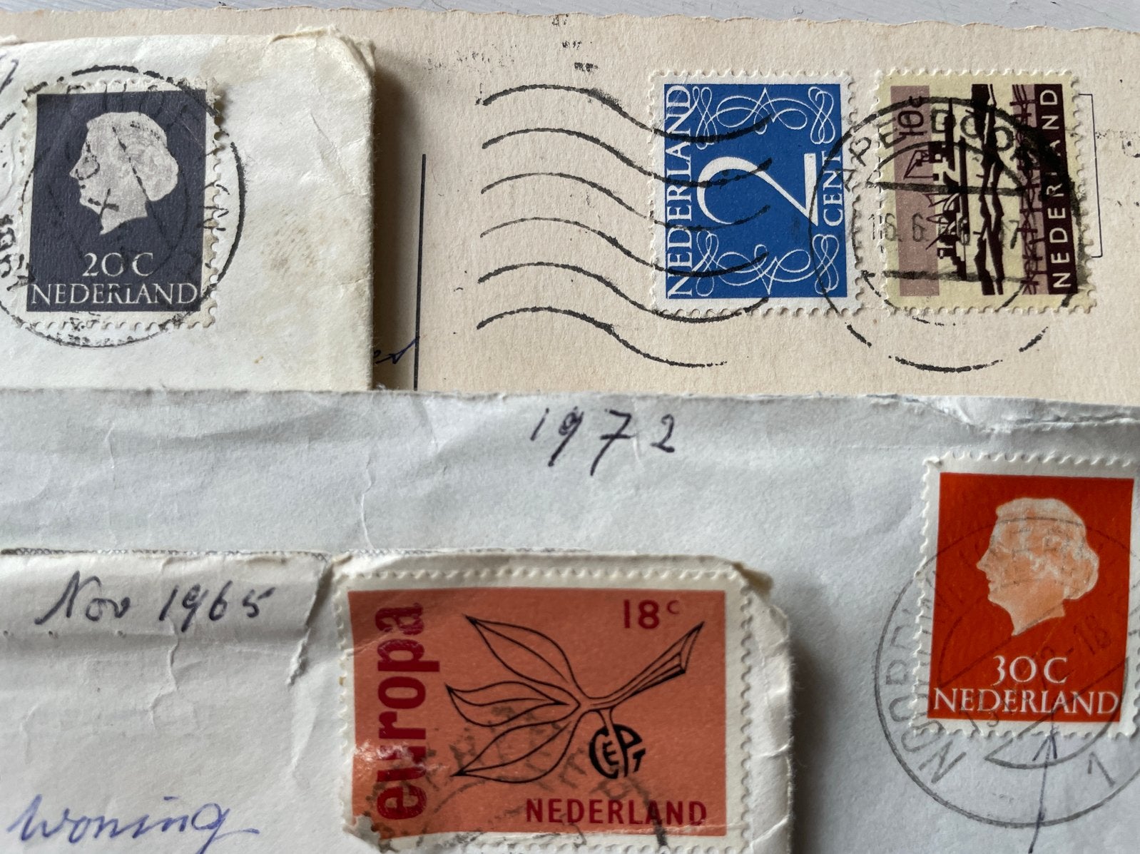 Postzegels Nederland jaren 1960-1970, Postzegels en Munten, Ophalen of Verzenden, Na 1940, Gestempeld