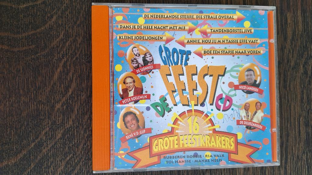 De Grote Feest CD, Cd's en Dvd's, Ophalen of Verzenden, Gebruikt, Levenslied of Smartlap