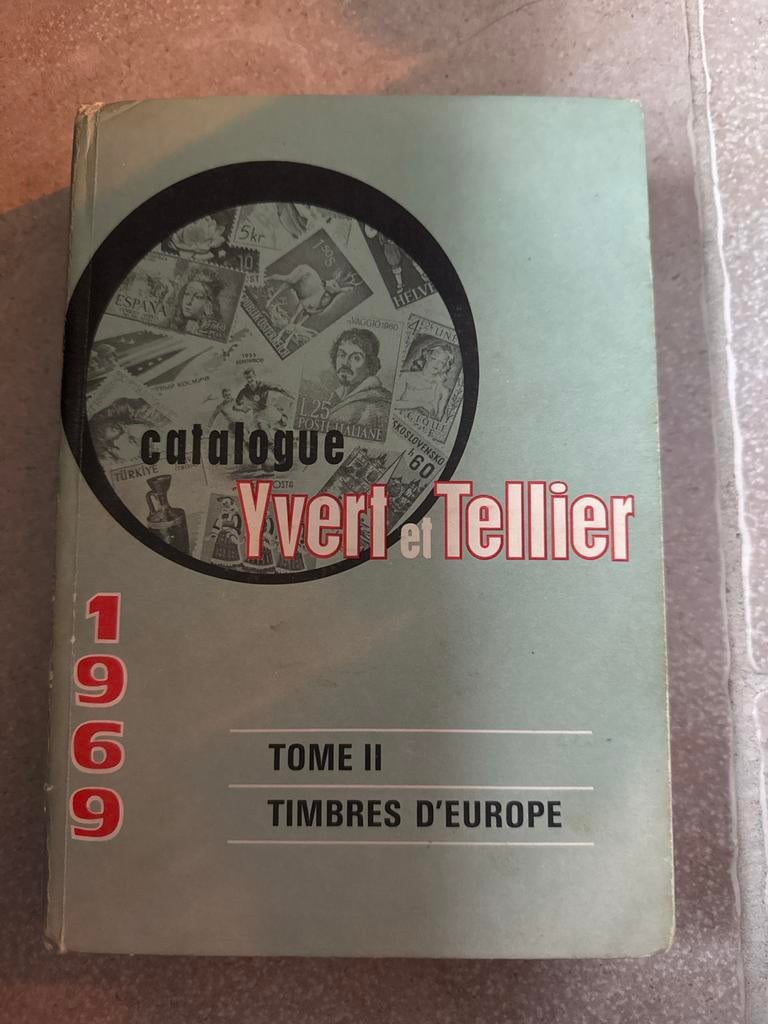 Yvert & Tellier Catalogus 1969 – Europa (Tome II) Postzegels, Ophalen of Verzenden, Overige landen