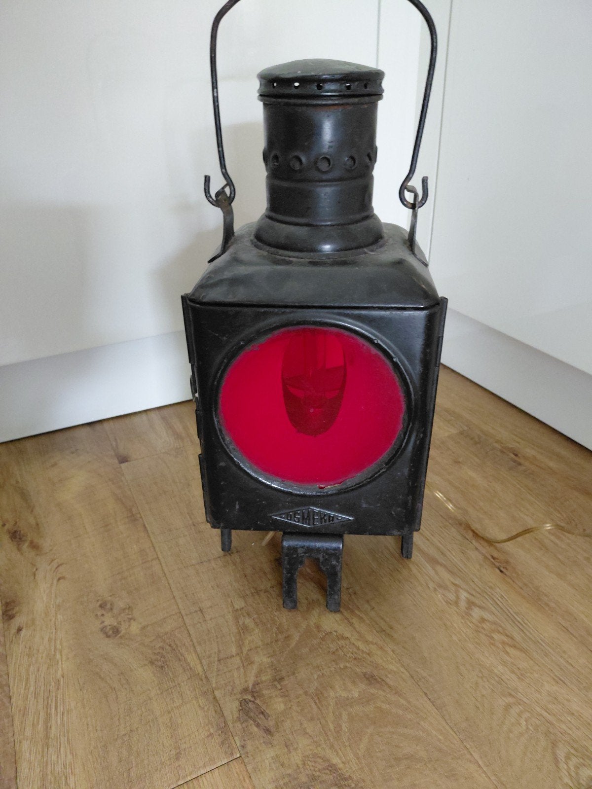 oude Duitse spoorweglamp, Ophalen of Verzenden, Gebruikt, Trein, Overige typen