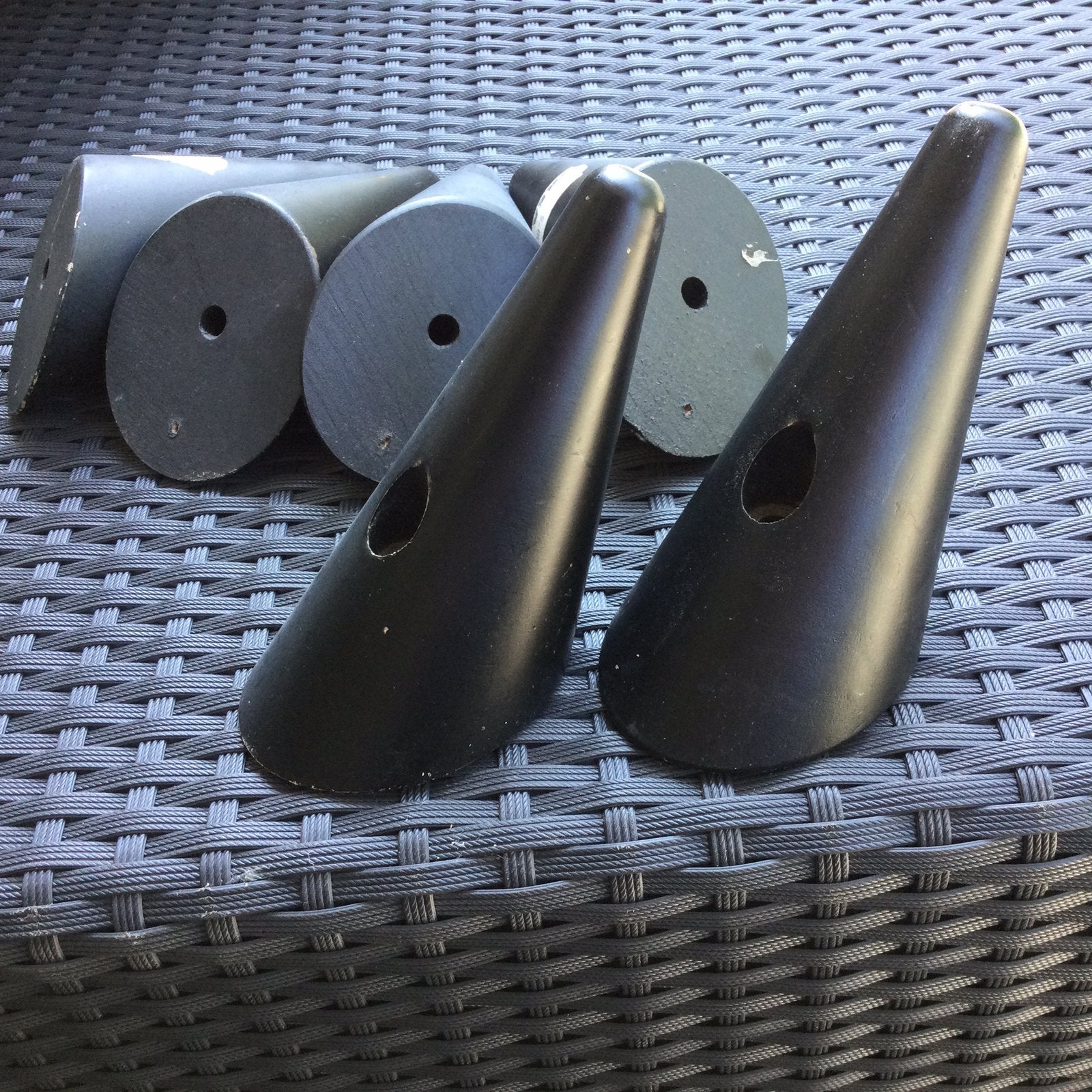 Set Vintage Meubelpoten Ikea Kabbarp., Ophalen of Verzenden, Zo goed als nieuw