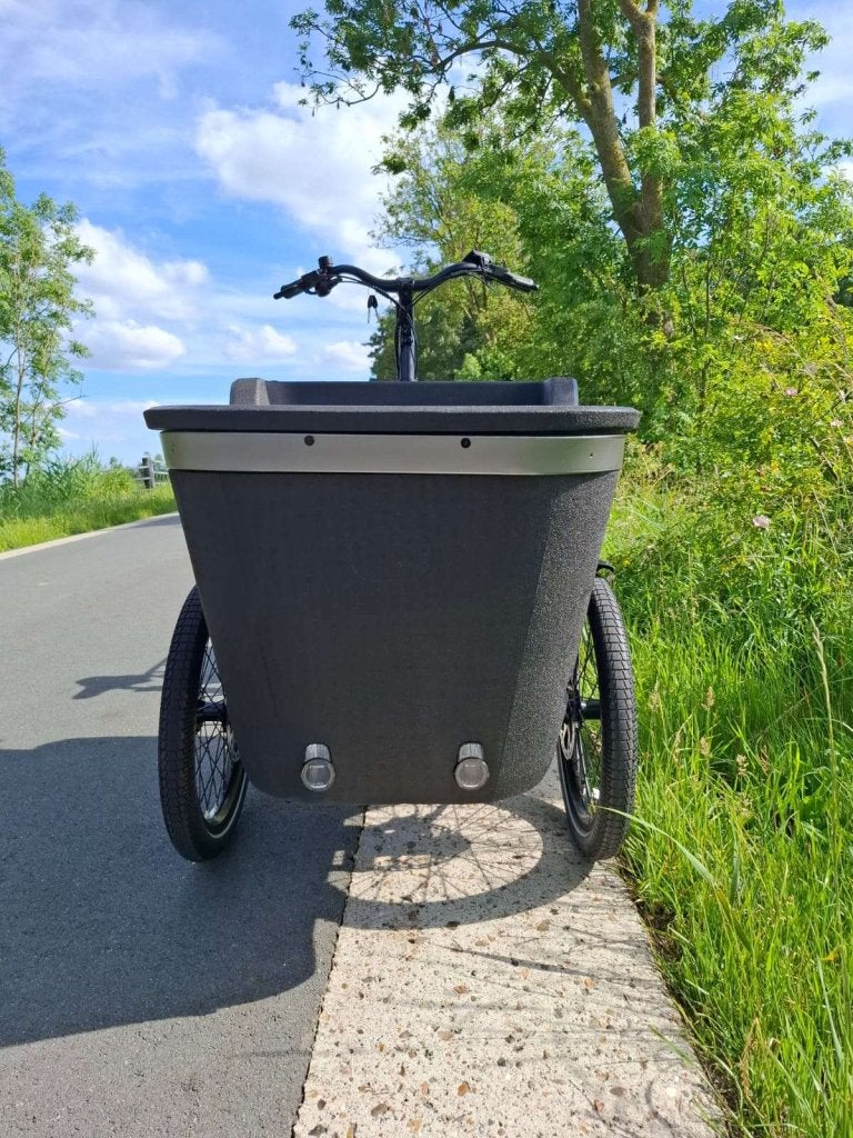 Fietshokje Groningen Raaks Rover E-bakfiets driewieler, 3 kinderen, Huif, Niet ingevuld, Nieuw