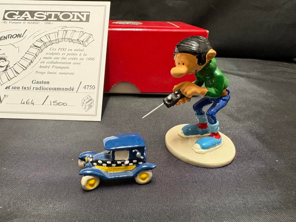 Gaston Lagaffe - Pixi 4750 - bestuurbare taxi - Guust Flater, Verzamelen, Ophalen of Verzenden, Guust of Robbedoes, Zo goed als nieuw