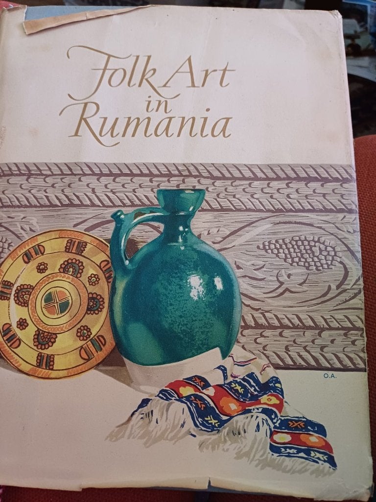 Folk Art in Rumania (1955) hardcover, Boeken, Ophalen of Verzenden, Gelezen, Overige onderwerpen