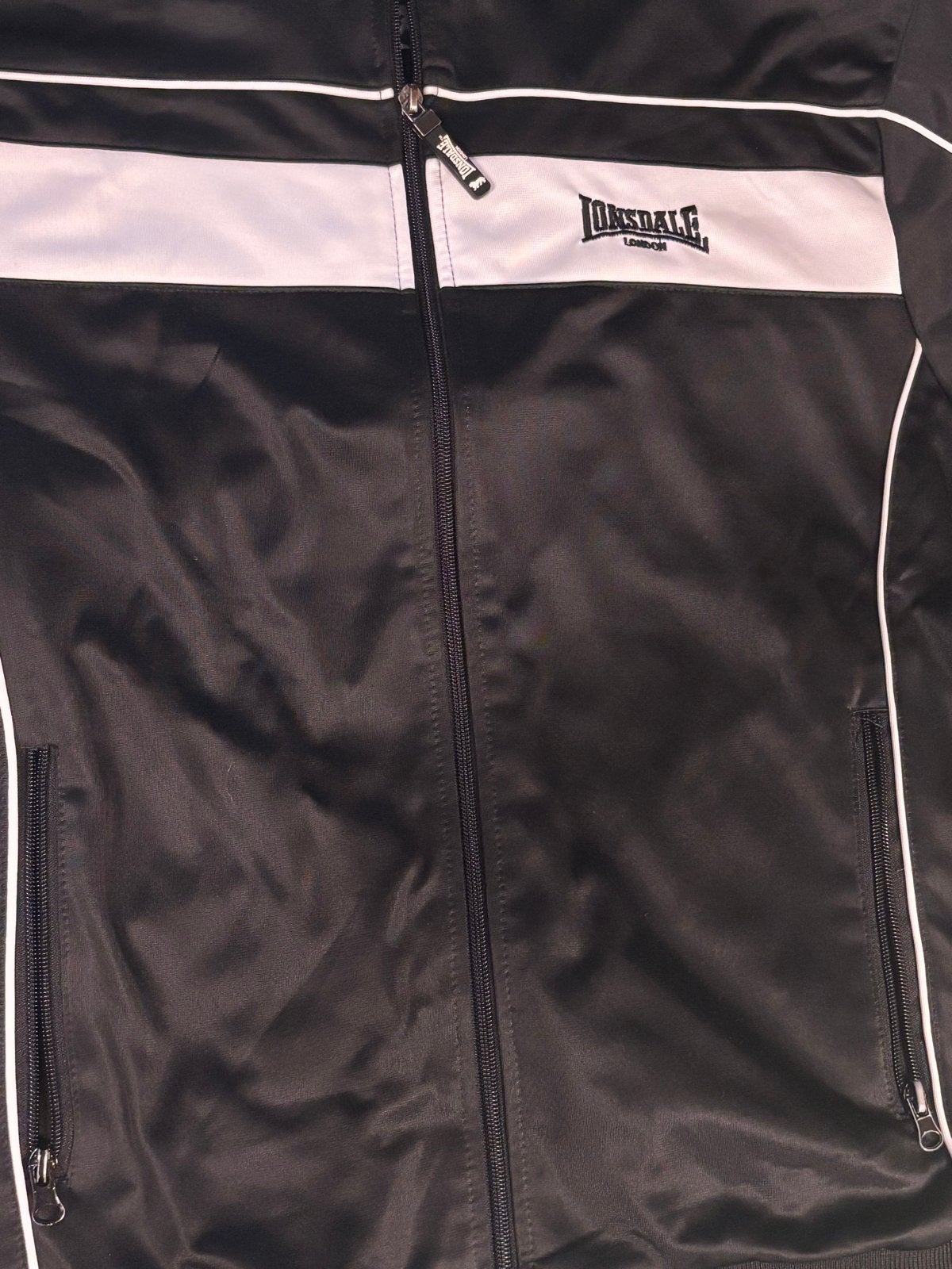 LONSDALE Alnwick Trainingsjack - Sportieve Stijl & Comfort, Kleding | Heren, Sportkleding, Maat 48/50 (M), Zwart, Overige typen