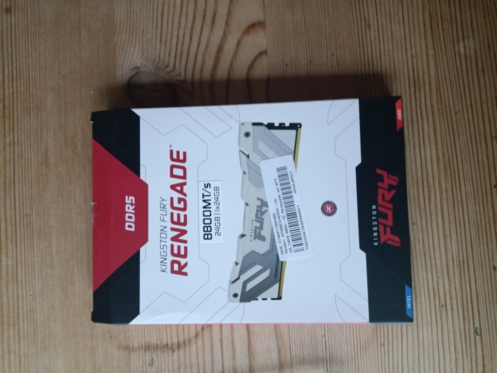 Kingston Fury Renegade DDR5 24GB 8800MHz, Ophalen, 32 GB, Zo goed als nieuw, Desktop
