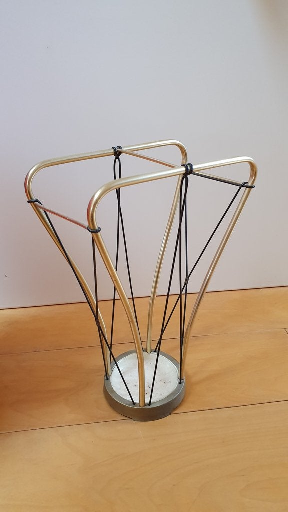 Vintage string design paraplubak - jaren 60 - mid century, Ophalen