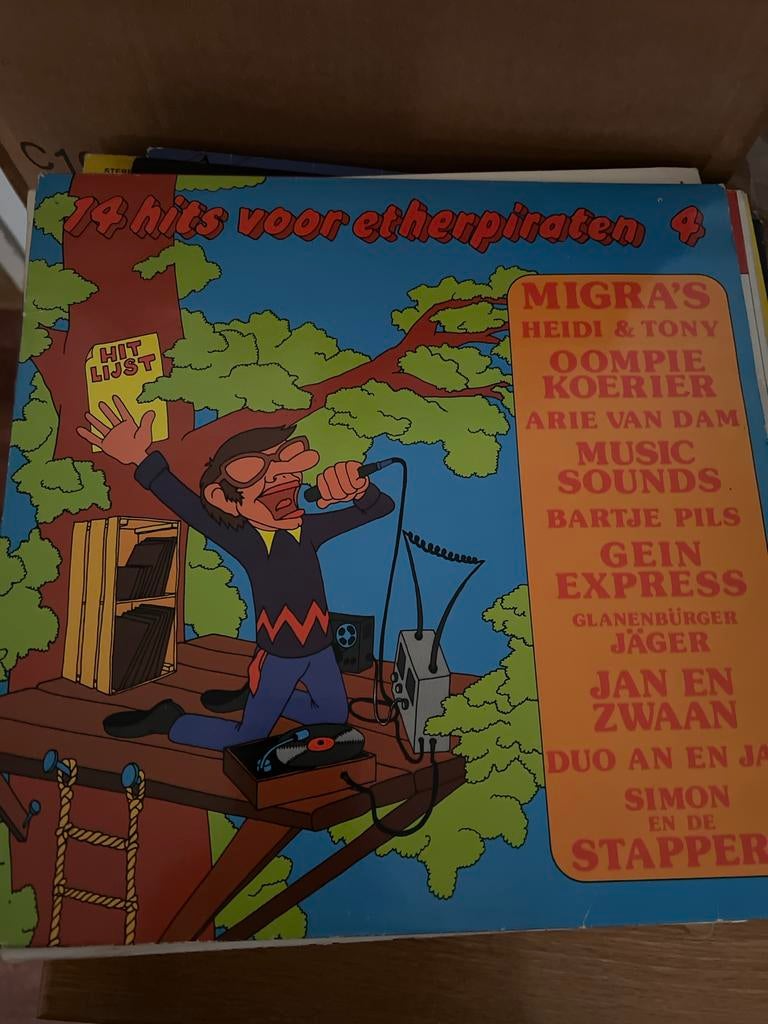 14 Hits Voor Etherpiraten 4 - Vinyl LP, Ophalen of Verzenden, Gebruikt, 12 inch