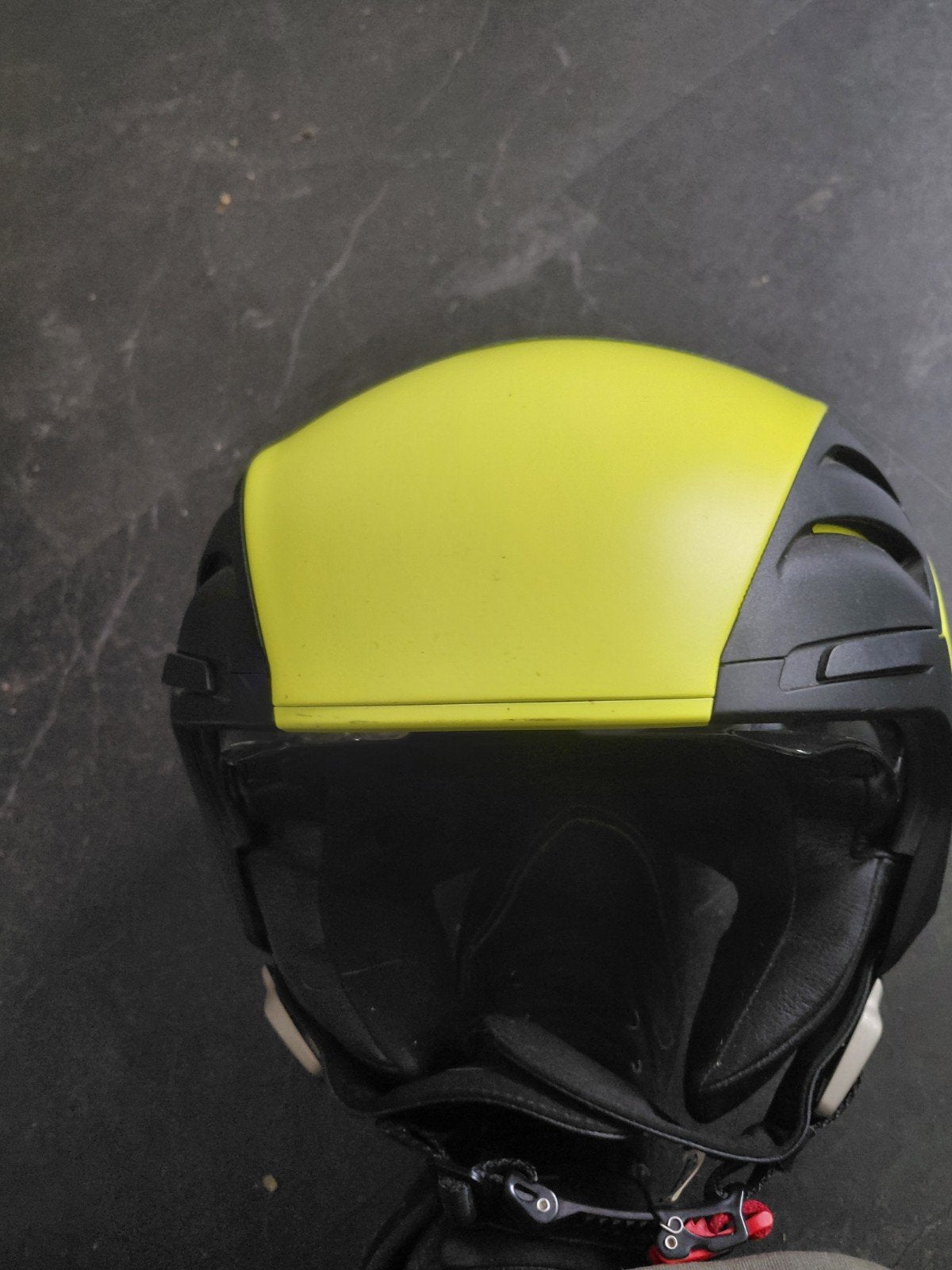 BMW E3 Motorhelm - Maat 56/57 - Geel, Ophalen of Verzenden